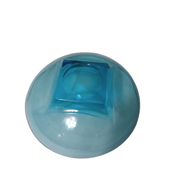 Hazel Atlas Capri Blue Glass Bowl - Picture 3 of 4